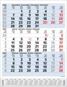 Cover-Bild zum Titel '3-Monats-Planer Comfort Blau 2027' von ''