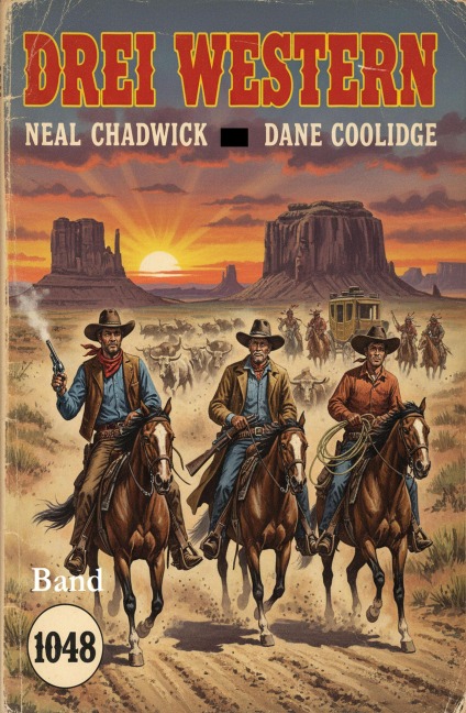 Drei Western Band 1048 - Neal Chadwick, Dane Coolidge