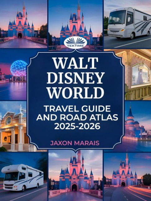 Walt Disney World Travel Guide And Road Atlas 2025 - 2026 - Jaxon Marais