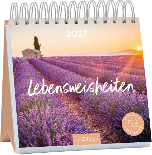 Postkartenkalender Lebensweisheiten 2027 - 