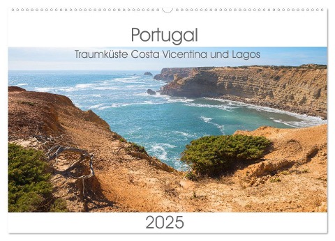 Portugal - Traumküste Costa Vicentina und Lagos (Wandkalender 2025 DIN A2 quer), CALVENDO Monatskalender - SusaZoom SusaZoom