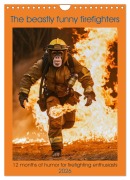 Cover-Bild zum Titel 'The beastly funny firefighters (Wall Calendar 2026 DIN A4 portrait), CALVENDO 12 Month Wall Calendar' von 'Peter Ruebsamen'