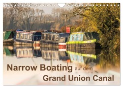 Cover-Bild zum Titel 'Narrow Boating auf dem Grand Union Canal (Wandkalender 2026 DIN A4 quer), CALVENDO Monatskalender' von 'Redi Fotografie'