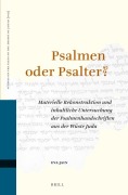 Cover-Bild zum Titel 'Psalmen oder Psalter?' von 'Eva Jain'
