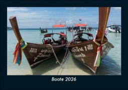 Cover-Bild zum Titel 'Boote 2026 Fotokalender DIN A5' von 'Tobias Becker'