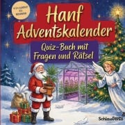 Cover-Bild zum Titel 'Hanf-Adventskalender: Quiz-Buch mit Fragen und Rätsel' von 'Schlauvento Interactive'