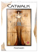 Cover-Bild zum Titel 'Catwalk - Modeskizzen (Wandkalender 2026 DIN A4 hoch), CALVENDO Monatskalender' von 'Erich Krätschmer'