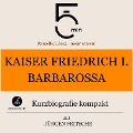 Cover-Bild zum Titel 'Kaiser Friedrich I. Barbarossa: Kurzbiografie kompakt' von 'Jürgen Fritsche, Minuten, Minuten Biografien'