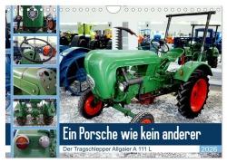 Cover-Bild zum Titel 'Ein Porsche wie kein anderer - Der Tragschlepper Allgaier A 111 L (Wandkalender 2026 DIN A4 quer), CALVENDO Monatskalender' von 'Henning von Löwis of Menar'