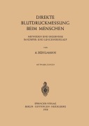 Cover-Bild zum Titel 'Direkte Blutdruckmessung Beim Menschen' von 'Albert Bühlmann'