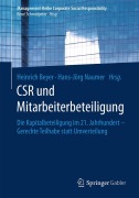 Cover-Bild zum Titel 'CSR und Mitarbeiterbeteiligung' von ''
