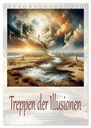 Cover-Bild zum Titel 'Treppen der Illusionen (Tischkalender 2026 DIN A5 hoch), CALVENDO Monatskalender' von 'Dusanka Djeric'