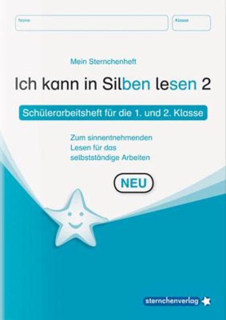 Ich kann in Silben lesen  02 Schülerarbeitsheft für die 1. Klasse - Katrin Langhans