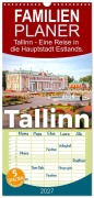 Cover-Bild zum Titel 'Familienplaner 2027 - Tallinn - Eine Reise in die Hauptstadt Estlands. mit 5 Spalten (Wandkalender, 21 x 45 cm) CALVENDO' von 'M. Scott'