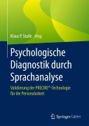 Cover-Bild zum Titel 'Psychologische Diagnostik durch Sprachanalyse' von ''
