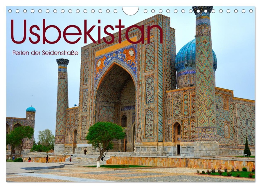 Usbekistan, Perlen der Seidenstraße (Wandkalender 2026 DIN A4 quer), CALVENDO Monatskalender - Ralf Mock