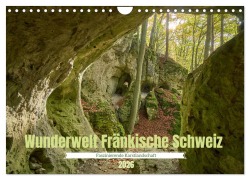 Cover-Bild zum Titel 'Wunderwelt Fränkische Schweiz (Wandkalender 2026 DIN A4 quer), CALVENDO Monatskalender' von 'Bernhard Pabst'