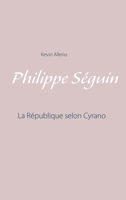 Philippe Séguin - Kevin Alleno
