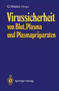Cover-Bild zum Titel 'Virussicherheit von Blut, Plasma und Plasmapräparaten' von ''