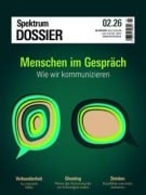 Cover-Bild zum Titel 'Spektrum Dossier 2/2026 Menschen im Gespräch' von ''