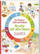 Cover-Bild zum Titel 'Das Krippen-Jahreszeitenbuch Kreativ mit allen Sinnen' von ''