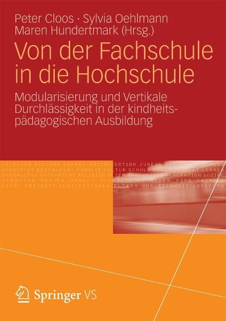 Von der Fachschule in die Hochschule - 