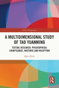 Cover-Bild zum Titel 'A Multidimensional Study of Tao Yuanming' von 'Qian Zhixi'
