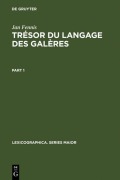 Cover-Bild zum Titel 'Trésor du langage des galères' von 'Jan Fennis'