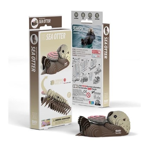 EUGY - 3D Bastelset Seeotter - 