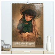Cover-Bild zum Titel 'Lieb deine Puppen! (hochwertiger Premium Wandkalender 2026 DIN A2 hoch), Kunstdruck in Hochglanz' von 'Angelnova-Verlag Angelnova-Verlag'