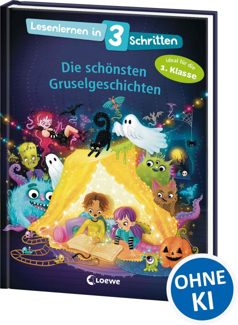 Lesenlernen in 3 Schritten - Die schönsten Gruselgeschichten - 