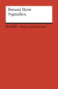 Cover-Bild zum Titel 'Pygmalion' von 'George Bernard Shaw'