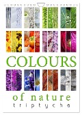 Colours of Nature - Triptycha (Wall Calendar 2025 DIN A4 portrait), CALVENDO 12 Month Wall Calendar - Martina Cross