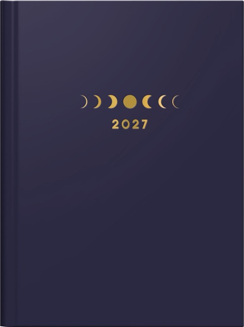 rido/idé 7013607017 Taschenkalender Premium Young Line Mini 2027 "Moon" A6, Papier - 