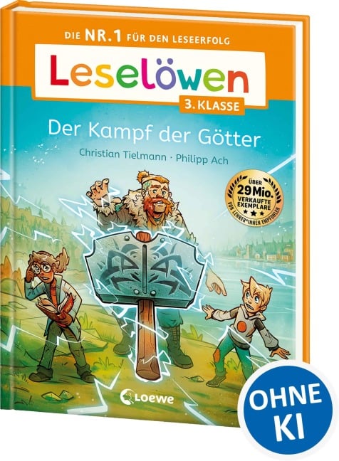 Leselöwen 3. Klasse - Der Kampf der Götter - Christian Tielmann
