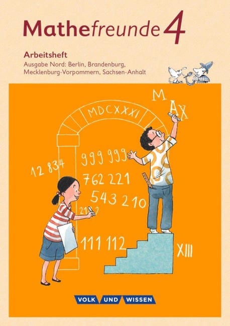 Mathefreunde 4. Schuljahr - Nord - Arbeitsheft - Jana Elsner, Ursula Kluge, Birgit Schlabitz, Isabel Miedtke, Kathrin Fiedler