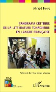 Cover-Bild zum Titel 'Panorama critique de la littérature tchadienne en langue française' von 'Ahmad Taboye'