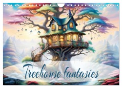 Cover-Bild zum Titel 'Treehouse fantasies (Wall Calendar 2026 DIN A4 landscape), CALVENDO 12 Month Wall Calendar' von 'Dusanka Djeric'