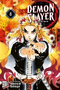 Cover-Bild zum Titel 'Demon Slayer 8' von 'Koyoharu Gotouge'