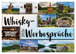 Cover-Bild zum Titel 'Whisky-Werbesprüche (Wandkalender 2026 DIN A3 quer), CALVENDO Monatskalender' von 'Anke Grau'