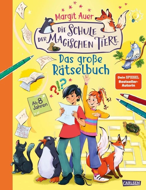 Die Schule der magischen Tiere Beschäftigung: Das große Rätselbuch - Margit Auer