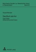 Cover-Bild zum Titel 'Das Buch als Axt' von 'Harald Münster'