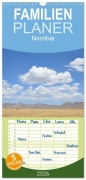 Cover-Bild zum Titel 'Familienplaner 2026 - Namibia mit 5 Spalten (Wandkalender, 21 x 45 cm) CALVENDO' von 'Richard Oechsner'