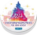 Cover-Bild zum Titel 'Adventskalender in der Dose. 24 Entspannungsmomente für den Advent' von ''