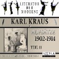 Cover-Bild zum Titel 'Aufsätze 1902-1914 - Teil 11' von 'Karl Kraus'