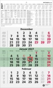Cover-Bild zum Titel '4-Monatskalender 2027' von ''