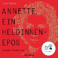 Cover-Bild zum Titel 'Annette, ein Heldinnenepos (ungekürzt)' von 'Anne Weber'