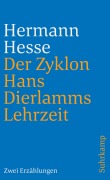 Cover-Bild zum Titel 'Der Zyklon und Hans Dierlamms Lehrzeit' von 'Hermann Hesse'