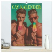 Cover-Bild zum Titel 'Gay Kalender - Wahre Liebe unter nackten Männern (hochwertiger Premium Wandkalender 2026 DIN A2 hoch), Kunstdruck in Hochglanz' von 'Mb Fotografie'