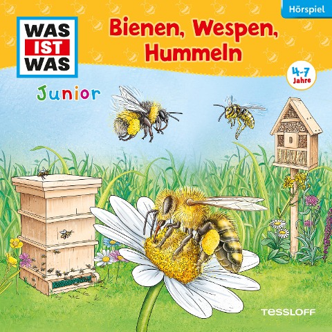 WAS IST WAS Junior Hörspiel. Bienen, Wespen, Hummeln - Daniela Wakonigg, Simon Bertling, Christian Hagitte